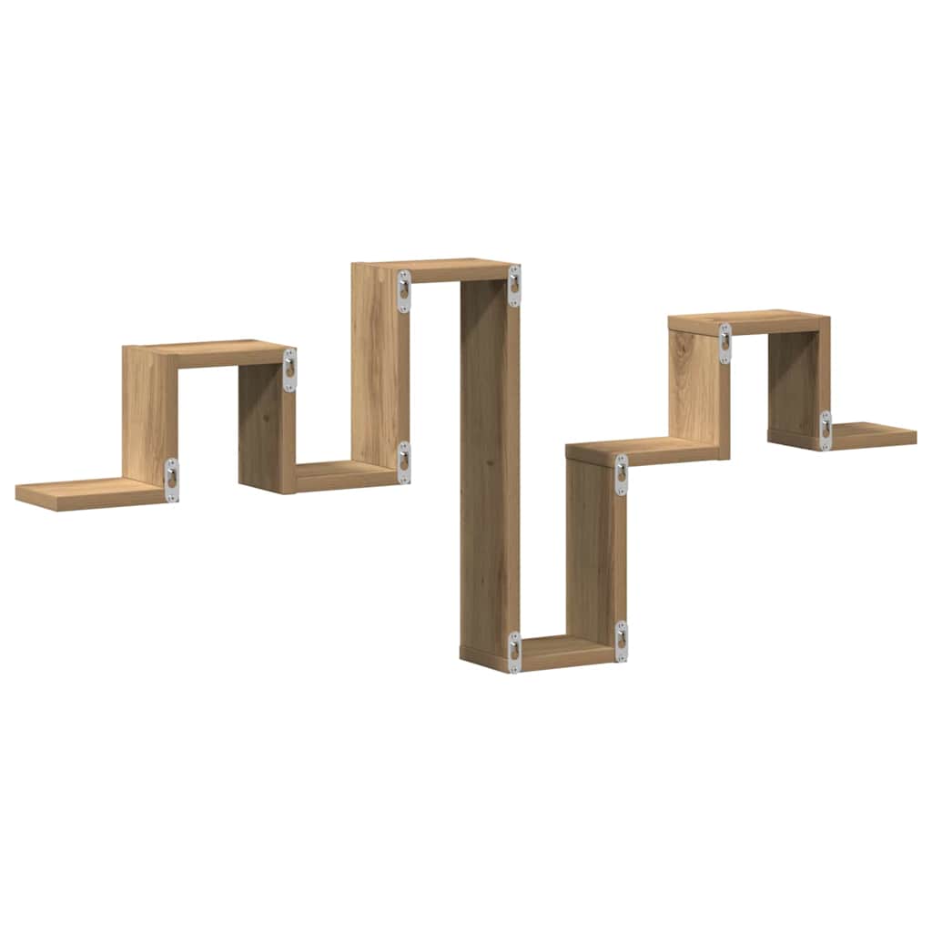 Scaffale da parete A parete Rovere artigianale | homemem39