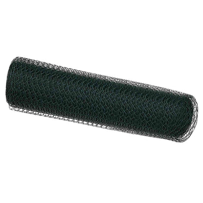 Recinzione Esagonale Verde 0,8 x 10 m PVC