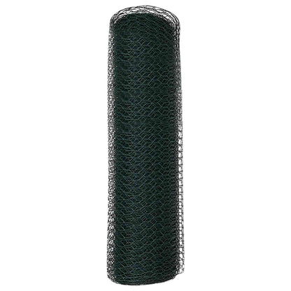 Recinzione Esagonale Verde 0,8 x 10 m PVC | homemem39