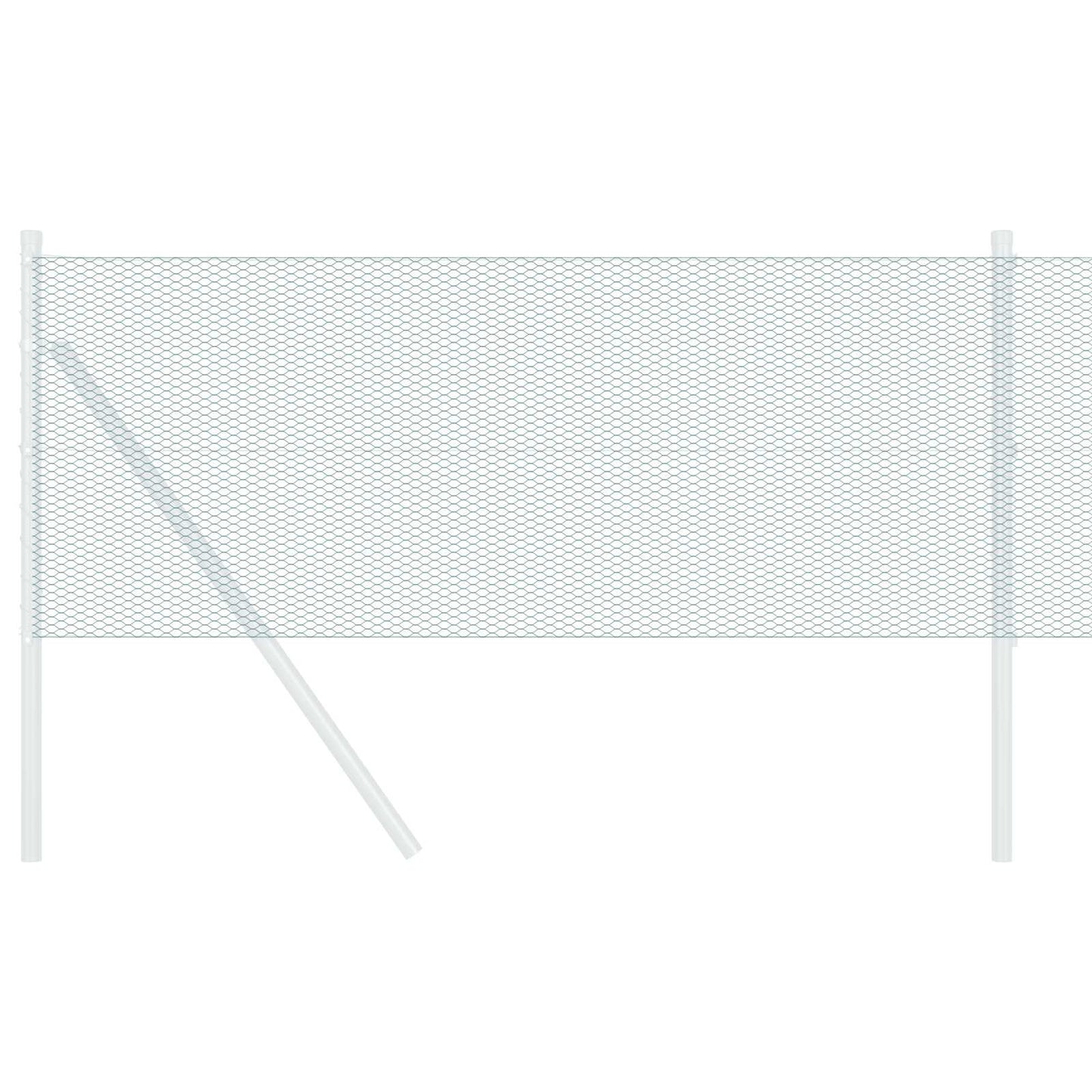Recinzione Esagonale Verde 0,8 x 10 m PVC | homemem39