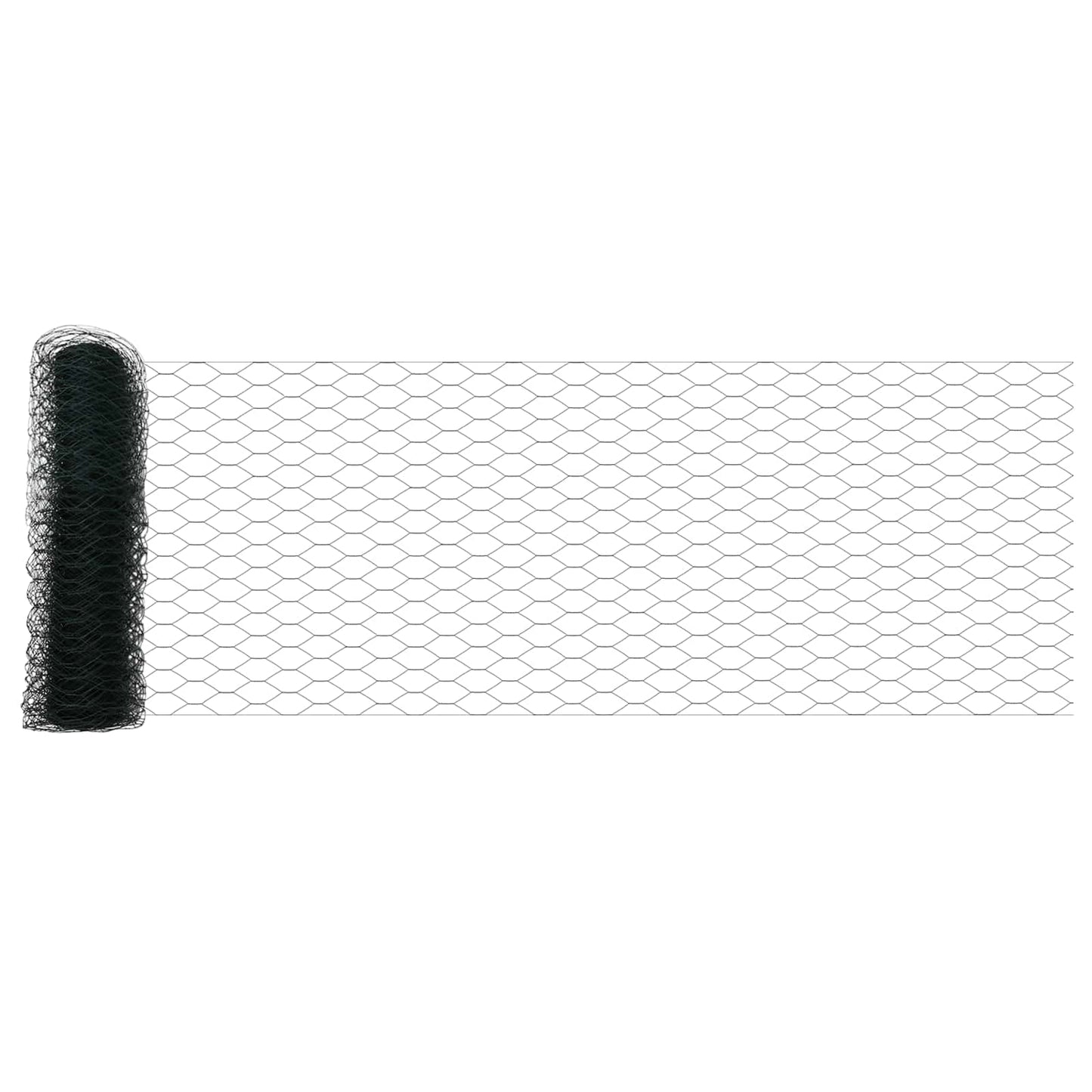 Recinzione Esagonale Verde 0,8 x 10 m PVC | homemem39