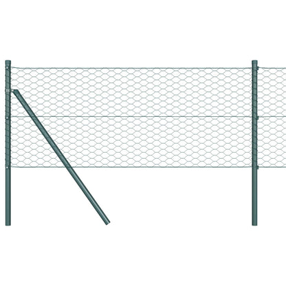 Recinzione Esagonale Verde 0,8 x 10 m PVC | homemem39