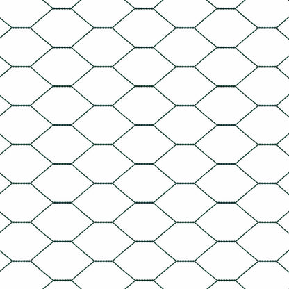 Recinzione Esagonale Verde 1 x 10 m PVC | homemem39