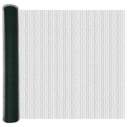 Recinzione Esagonale Verde 1,4 x 10 m PVC | homemem39