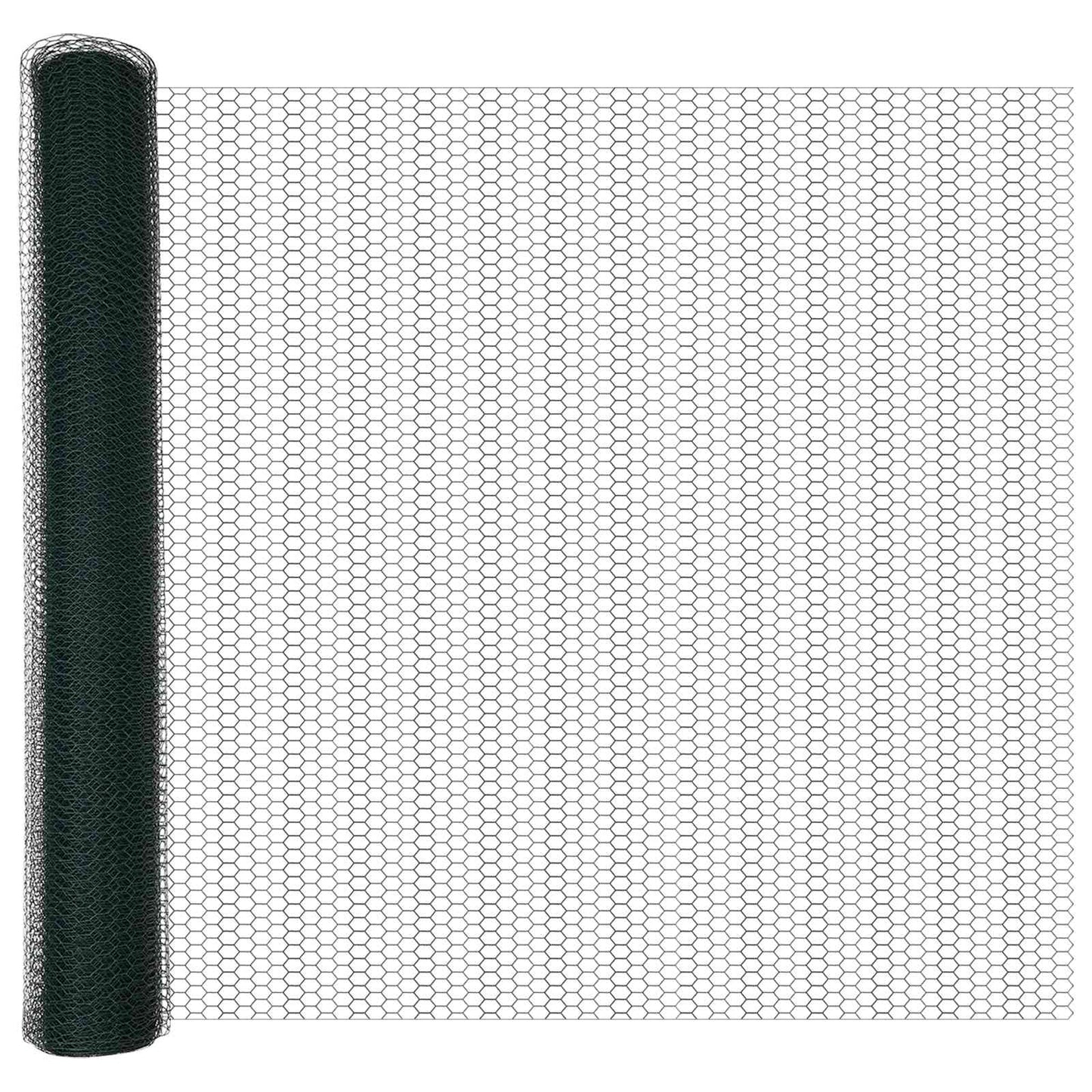 Recinzione Esagonale Verde 1,4 x 10 m PVC | homemem39
