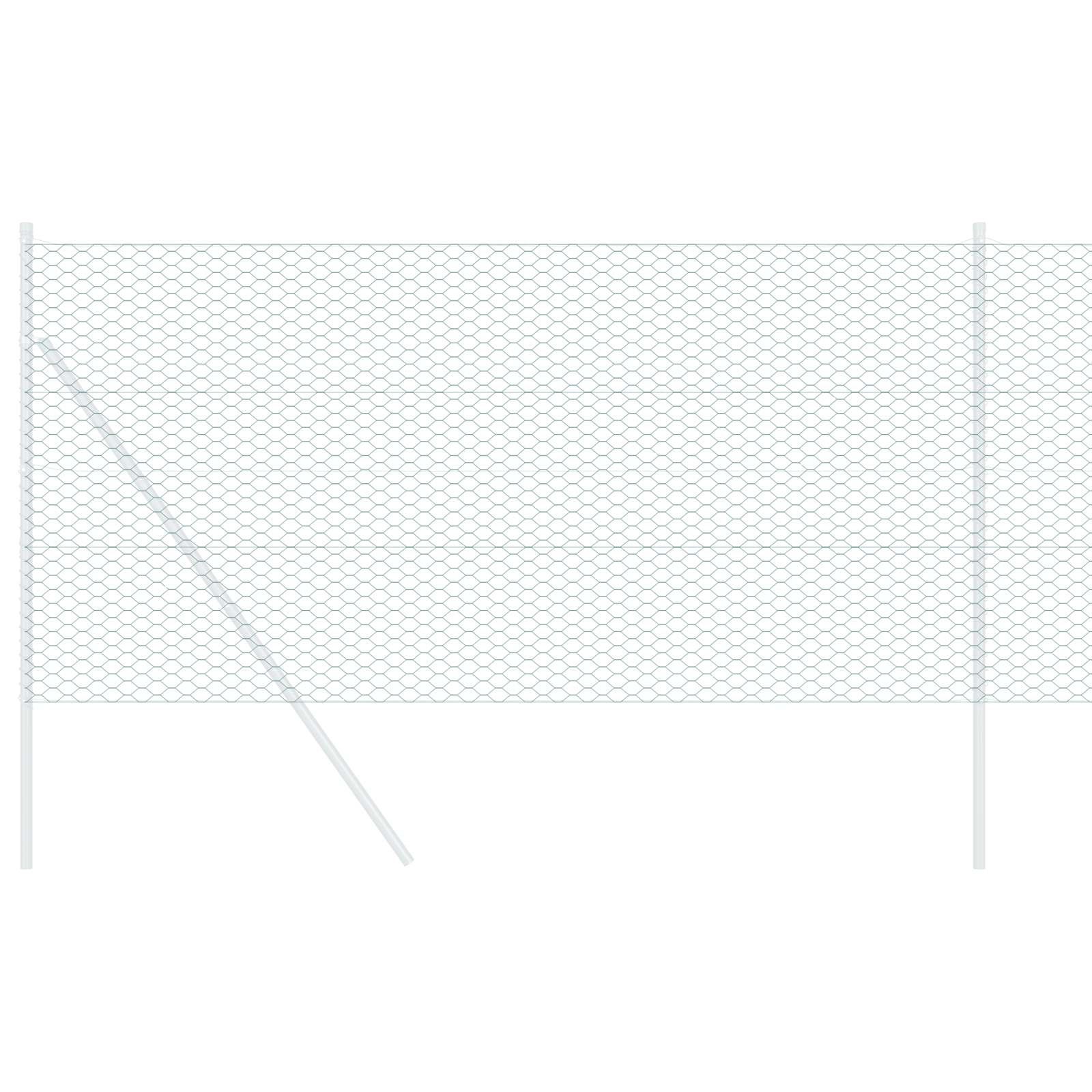 Recinzione Esagonale Verde 1,4 x 10 m PVC | homemem39