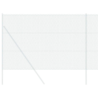 Recinzione Esagonale Verde 1,5 x 10 m PVC | homemem39