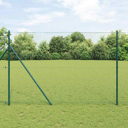 Recinzione Esagonale Verde 1,6 x 10 m PVC | homemem39