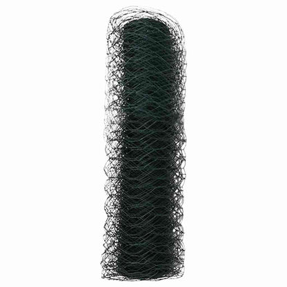 Recinzione Esagonale Verde 0,4 x 25 m PVC | homemem39