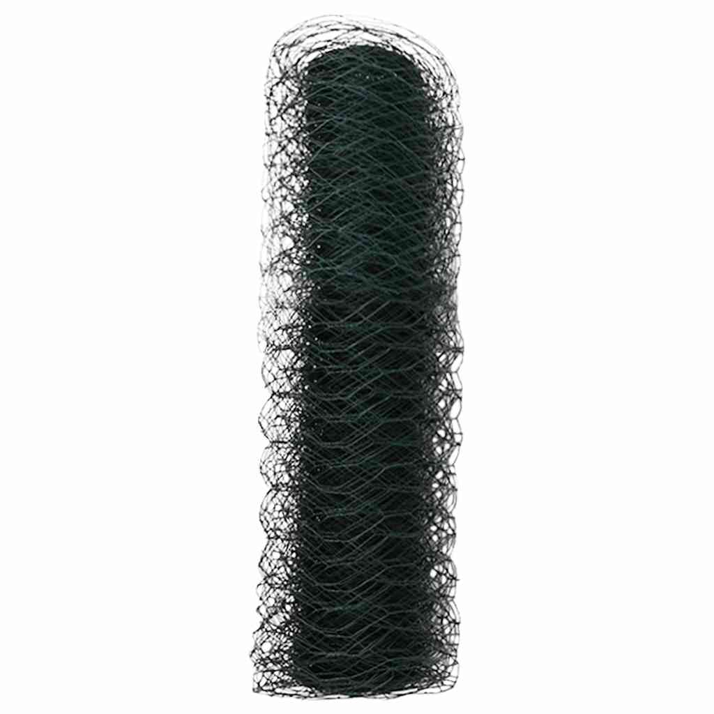 Recinzione Esagonale Verde 0,8 x 50 m PVC | homemem39