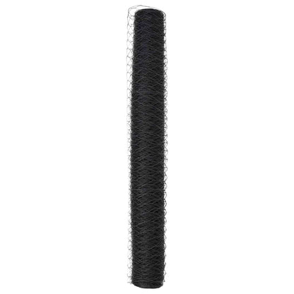 Recinzione Esagonale Grigio 1,2 x 10 m PVC | homemem39