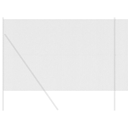 Recinzione Esagonale Grigio 1,5 x 100 m PVC