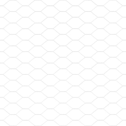 Recinzione Esagonale Argento 0,5 x 10 m Acciaio zincato - homemem39