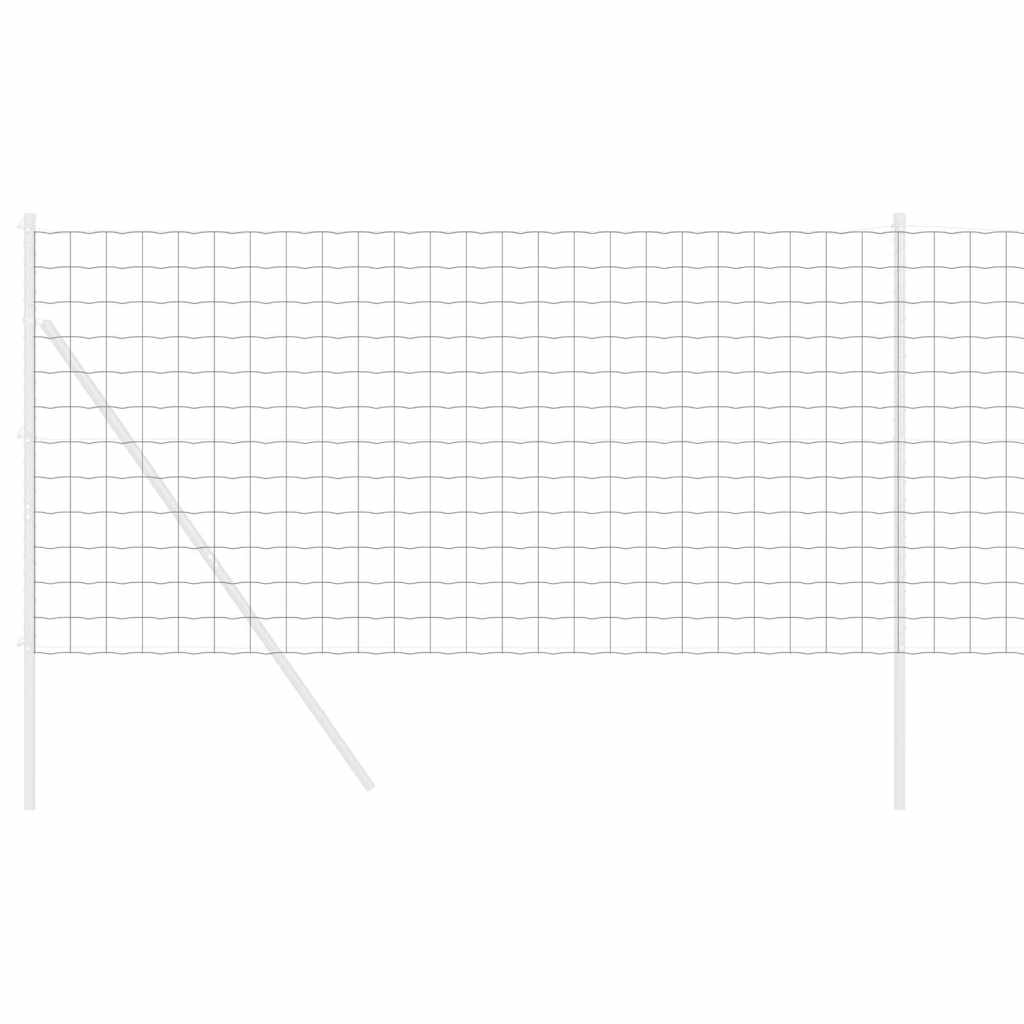 Recinzione Esagonale Argento 1 x 10 m Acciaio zincato