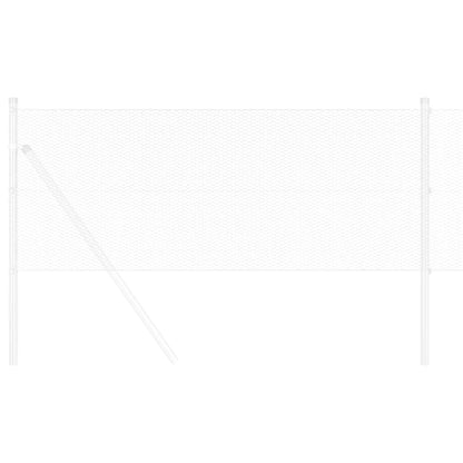 Recinzione Esagonale Argento 0,5 x 50 m Acciaio zincato