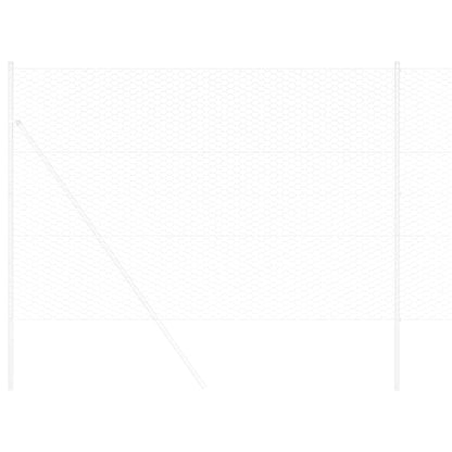 Recinzione Esagonale Argento 1,6 x 50 m Acciaio zincato