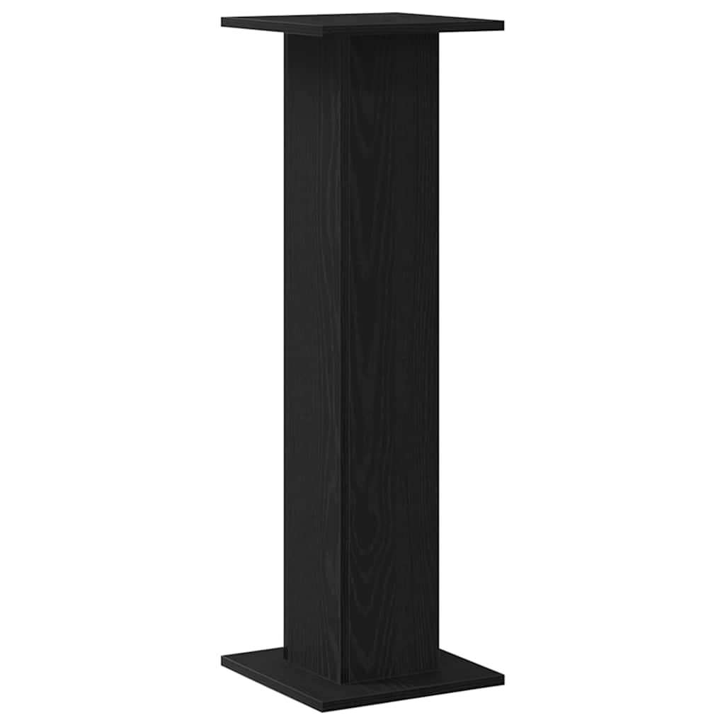 Supporto per piante 2 pcs Rovere Nero 30 x 30 x 95 cm | homemem39