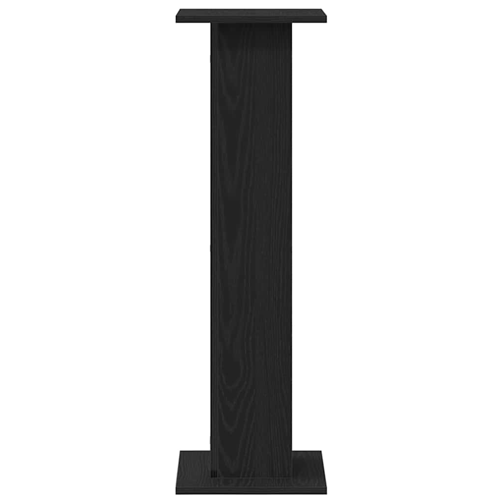 Supporto per piante 2 pcs Rovere Nero 30 x 30 x 95 cm | homemem39