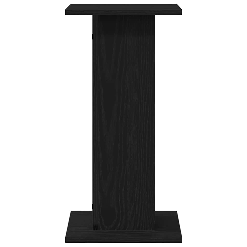Supporto per piante 2 pcs Rovere Nero 30 x 30 x 60 cm | homemem39