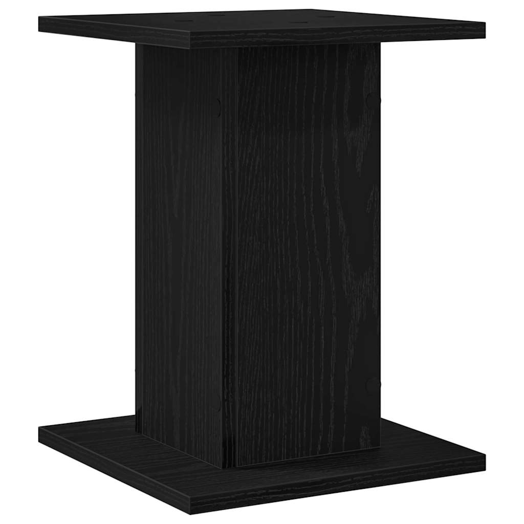 Supporto per piante 2 pcs Rovere Nero 30 x 30 x 40 cm | homemem39