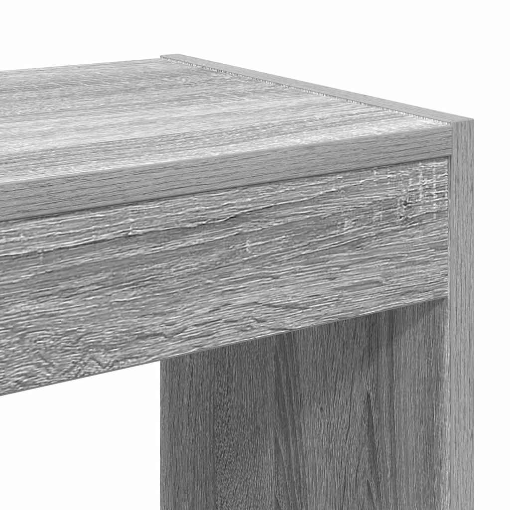 Armadio per Libri Grigio Sonoma 100 x 30 x 198 cm