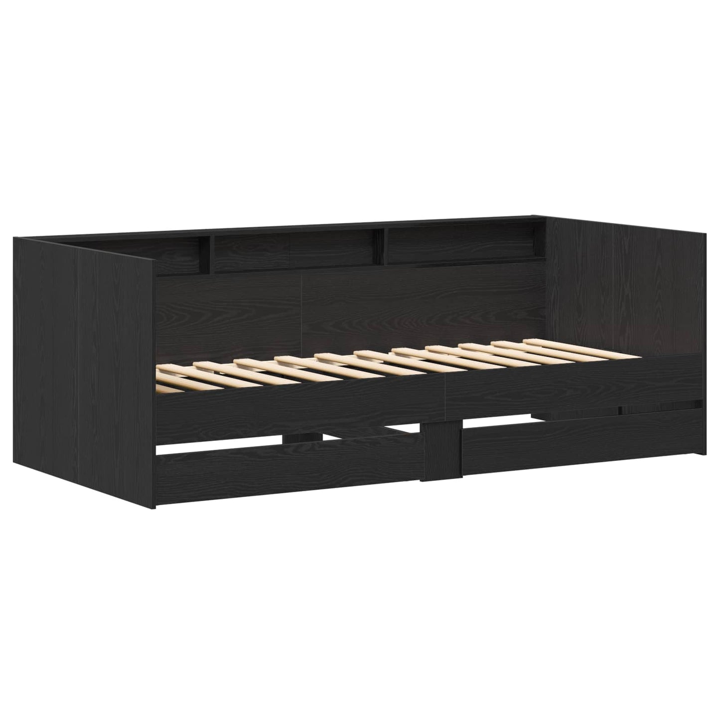 Letto Giorno con cassetto Grigio 90 x 200 cm Legno multistrato