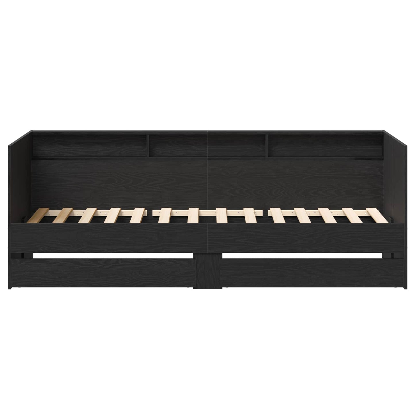 Letto Giorno con cassetto Grigio 90 x 200 cm Legno multistrato