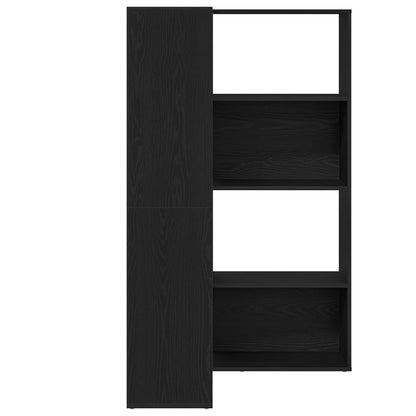 Guardaroba 2 pcs Rovere Nero 85 x 85 x 140 cm Legno multistrato