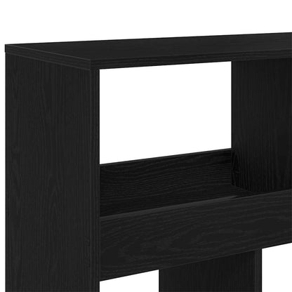 Armadio per Libri 15 livelli 100 x 33 x 187,5 cm Rovere Nero | homemem39