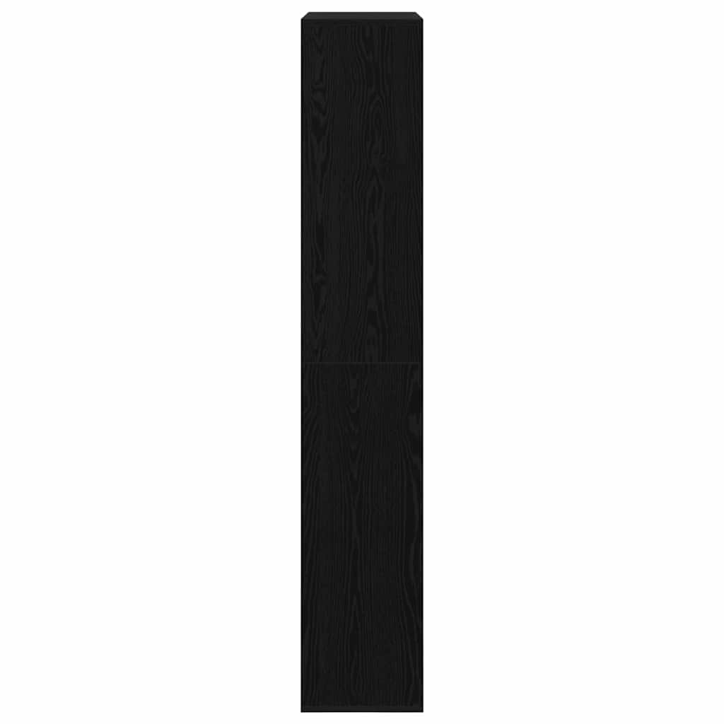 Armadio per Libri 15 livelli 100 x 33 x 187,5 cm Rovere Nero | homemem39