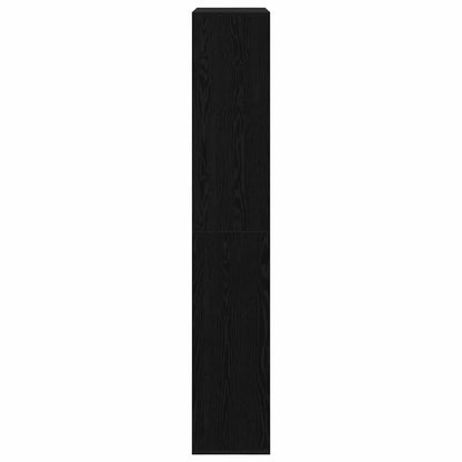 Armadio per Libri 15 livelli 100 x 33 x 187,5 cm Rovere Nero | homemem39