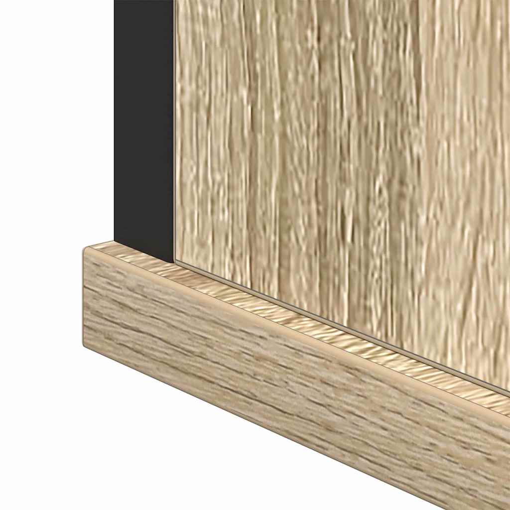 Set di mobili per il bagno 2 pcs Marrone Legno multistrato | homemem39
