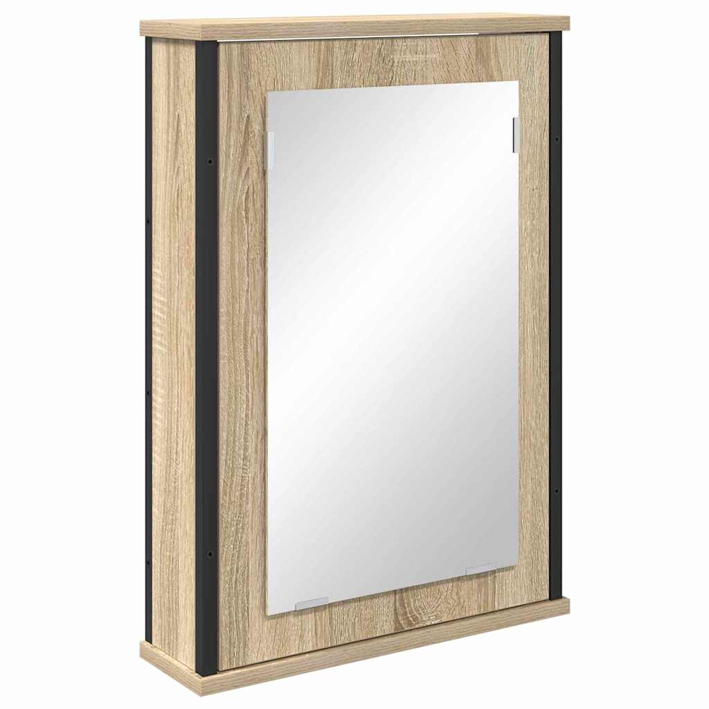 Set di mobili per il bagno 2 pcs Marrone Legno multistrato | homemem39