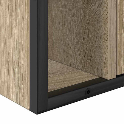 Set di mobili per il bagno 3 pcs Marrone Legno multistrato | homemem39