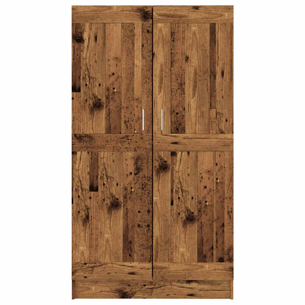 Libreria Legno Antico 82,5x30,5x150 cm in Legno Multistrato | homemem39