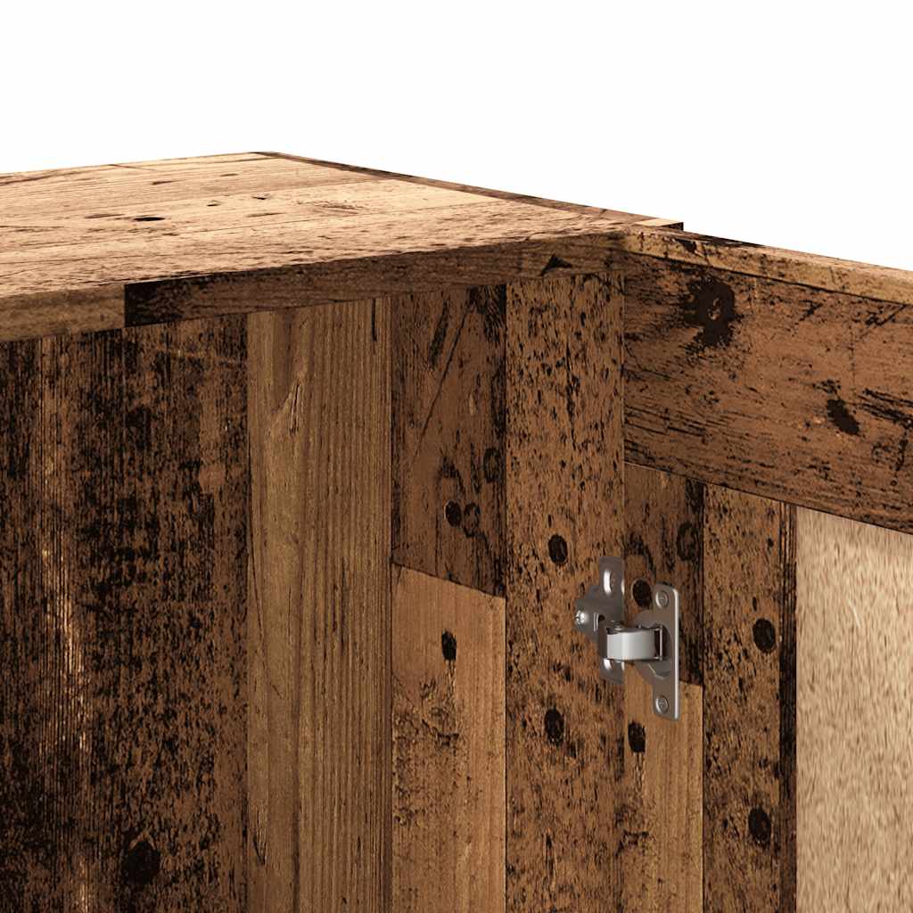 Libreria Legno Antico 82,5x30,5x150 cm in Legno Multistrato | homemem39