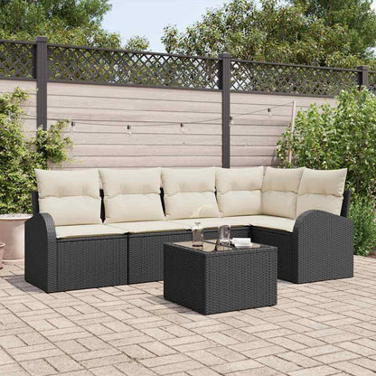 Set di divani con cuscino Nero Poliestere | homemem39