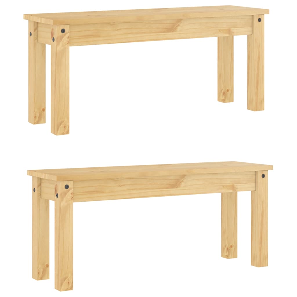 Set da Pranzo 3 pz PANAMA in Legno Massello di Pino | homemem39