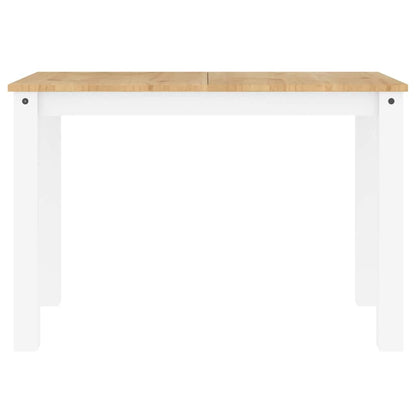 Set da Pranzo 3 pz PANAMA Bianco in Legno Massello di Pino | homemem39