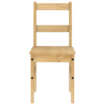 Set da Pranzo 5 pz Panama in Legno Massello di Pino - homemem39