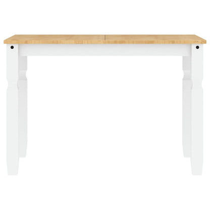 Set da Pranzo 3 pz Panama Bianco in Legno Massello di Pino