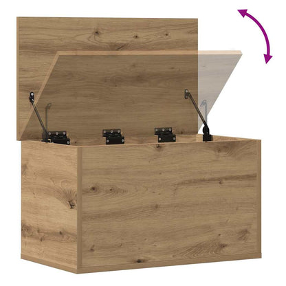 Scatola di Stoccaggio Rovere artigianale 60 x 35 x 35 cm | homemem39