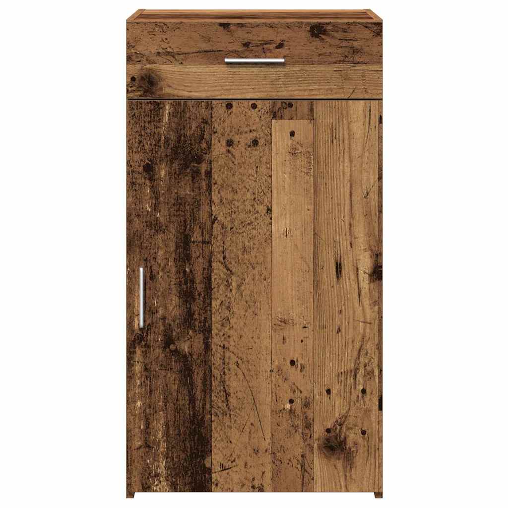 Credenza con cassetto Legno vecchio 50 x 42,5 x 93 cm