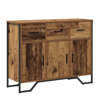 Credenza con cassetto Legno vecchio 97 x 32,5 x 74,5 cm