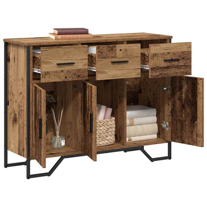 Credenza con cassetto Legno vecchio 97 x 32,5 x 74,5 cm