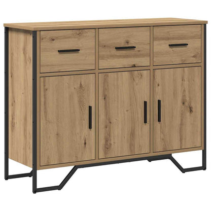 Credenza con cassetto Rovere artigianale 97 x 32,5 x 74,5 cm