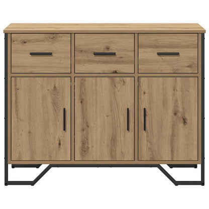 Credenza con cassetto Rovere artigianale 97 x 32,5 x 74,5 cm