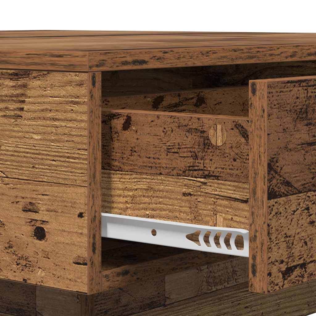 Tavolino da salotto Legno vecchio 90 x 90 x 28 cm | homemem39