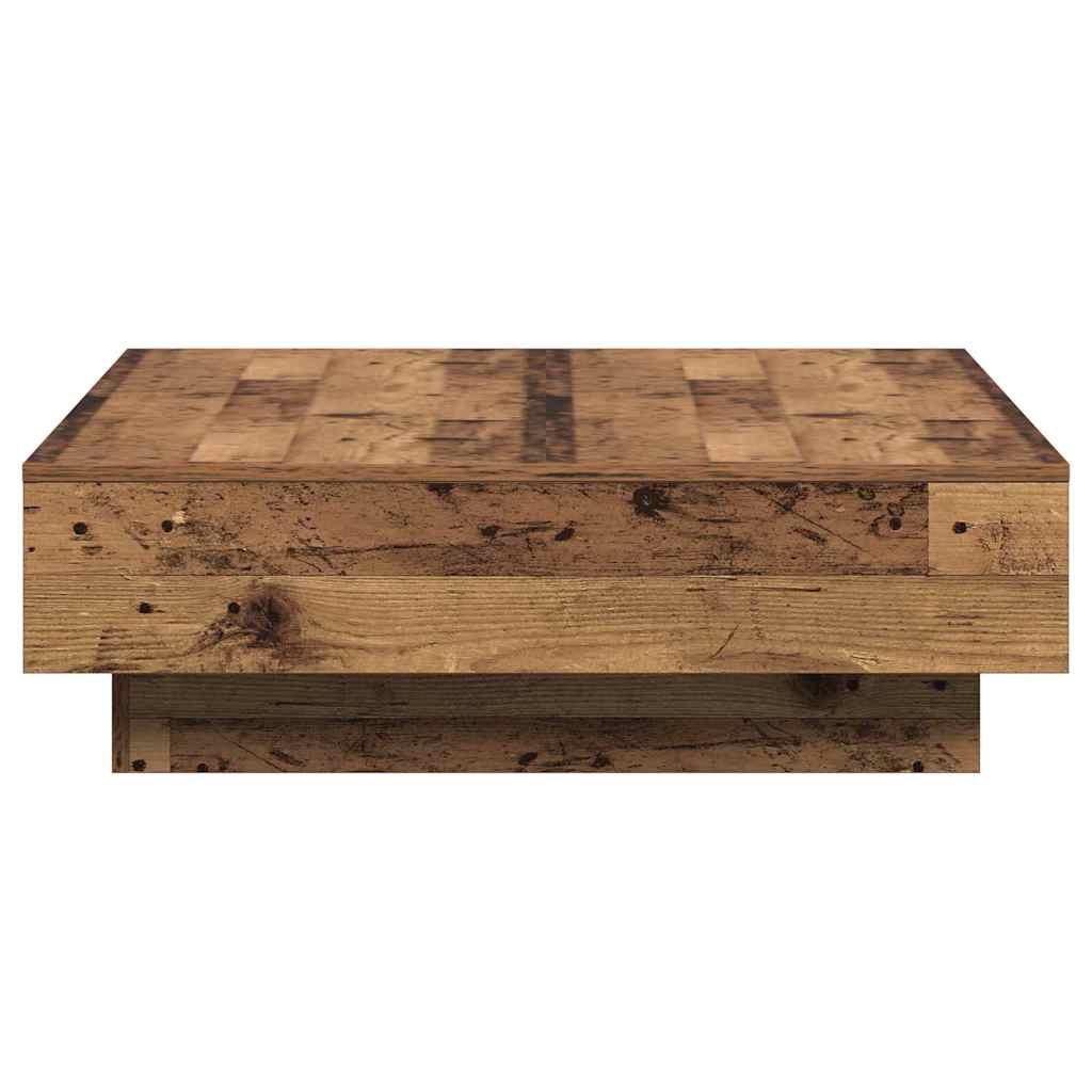 Tavolino da salotto Legno vecchio 90 x 90 x 28 cm | homemem39