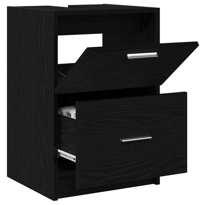Mobile da Bagno Rovere Nero 40 x 37 x 59 cm | homemem39